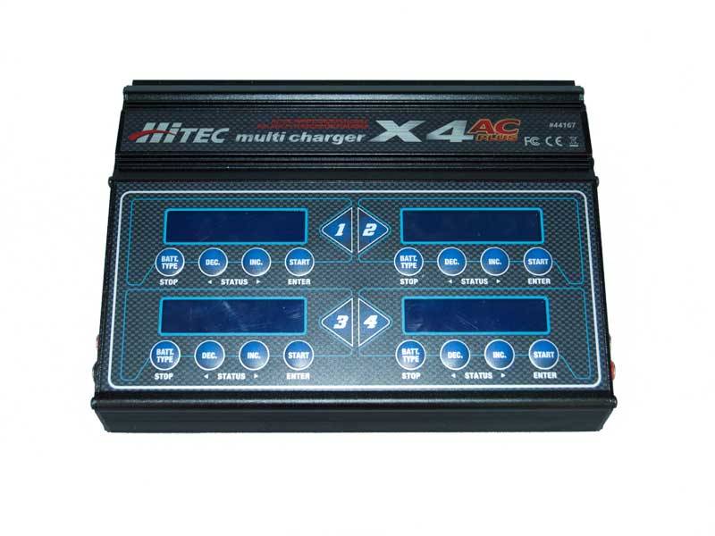 X4 AC Plus 4 Port AC/DC Multi-Charger | HITEC RCD USA