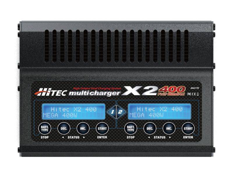 X2-400 DC Dual Port Charger | HITEC RCD USA