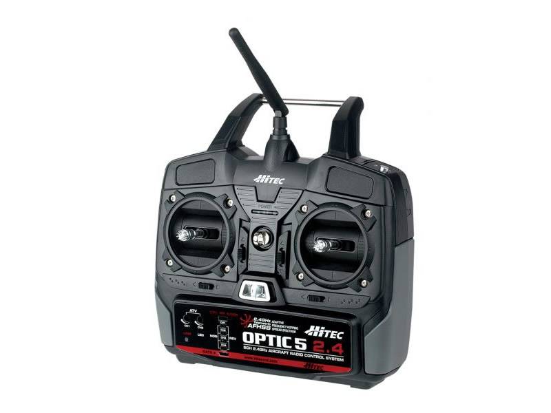 El respeto Crítico Pacer Optic 5 - 5 Channel 2.4GHz Aircraft Computer Radio | HITEC RCD USA