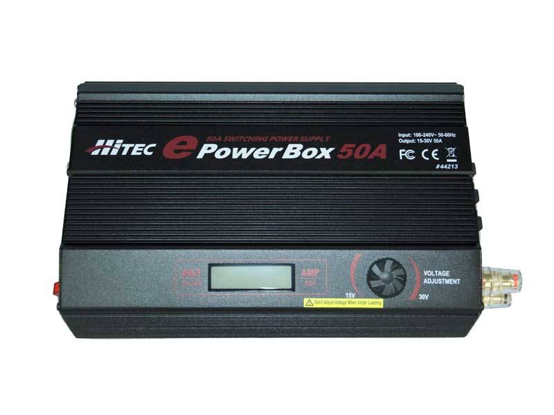 ePowerbox 50-amp Power Supply | HITEC RCD USA