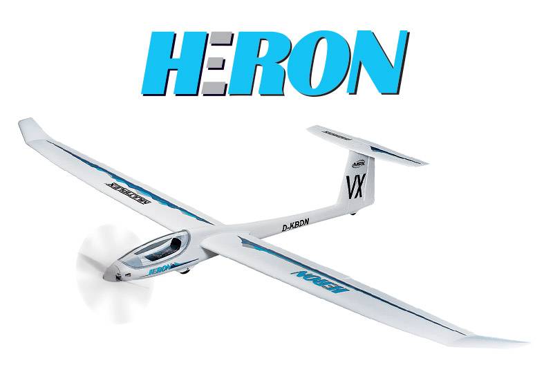 heron rc glider