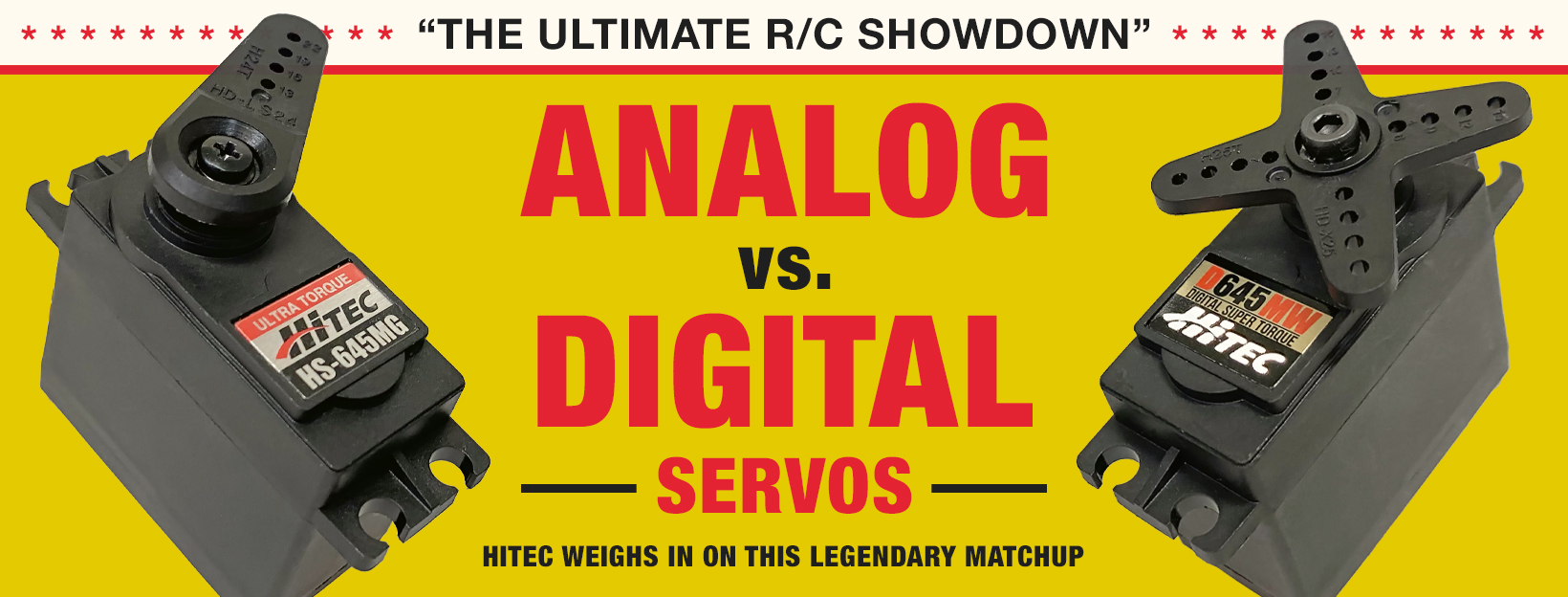Digital vs Analog Scale 