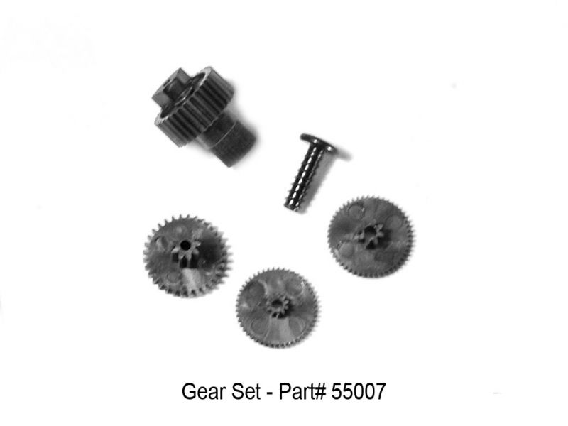HITEC 56319 HS-605 605BB Servo Gear Set Vintage New 